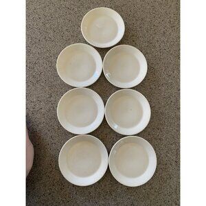 Set 7 STERLING CHINA A Four Seasons Design Butter Pat Dishes